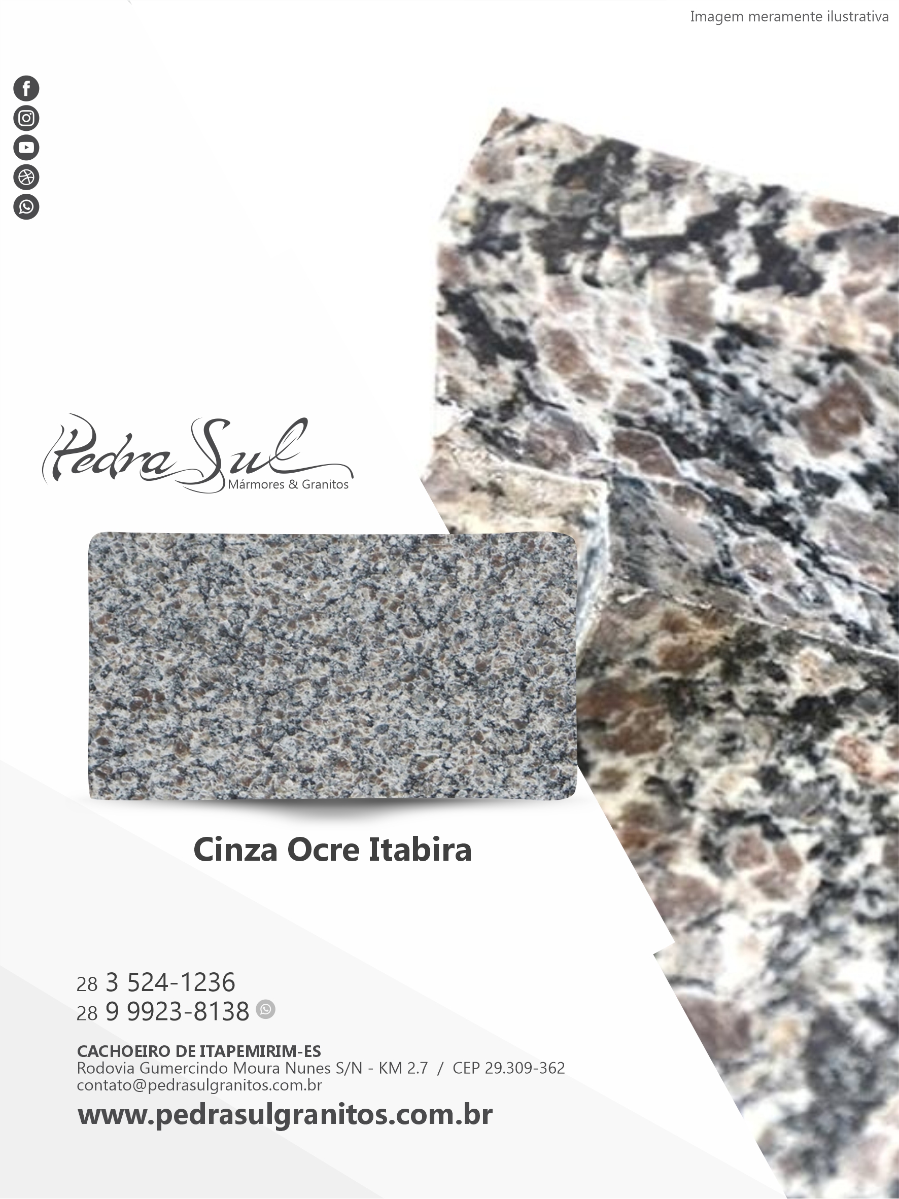 Cinza Ocre itabira